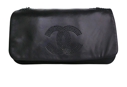 Chanel Studded East West Flap, front view